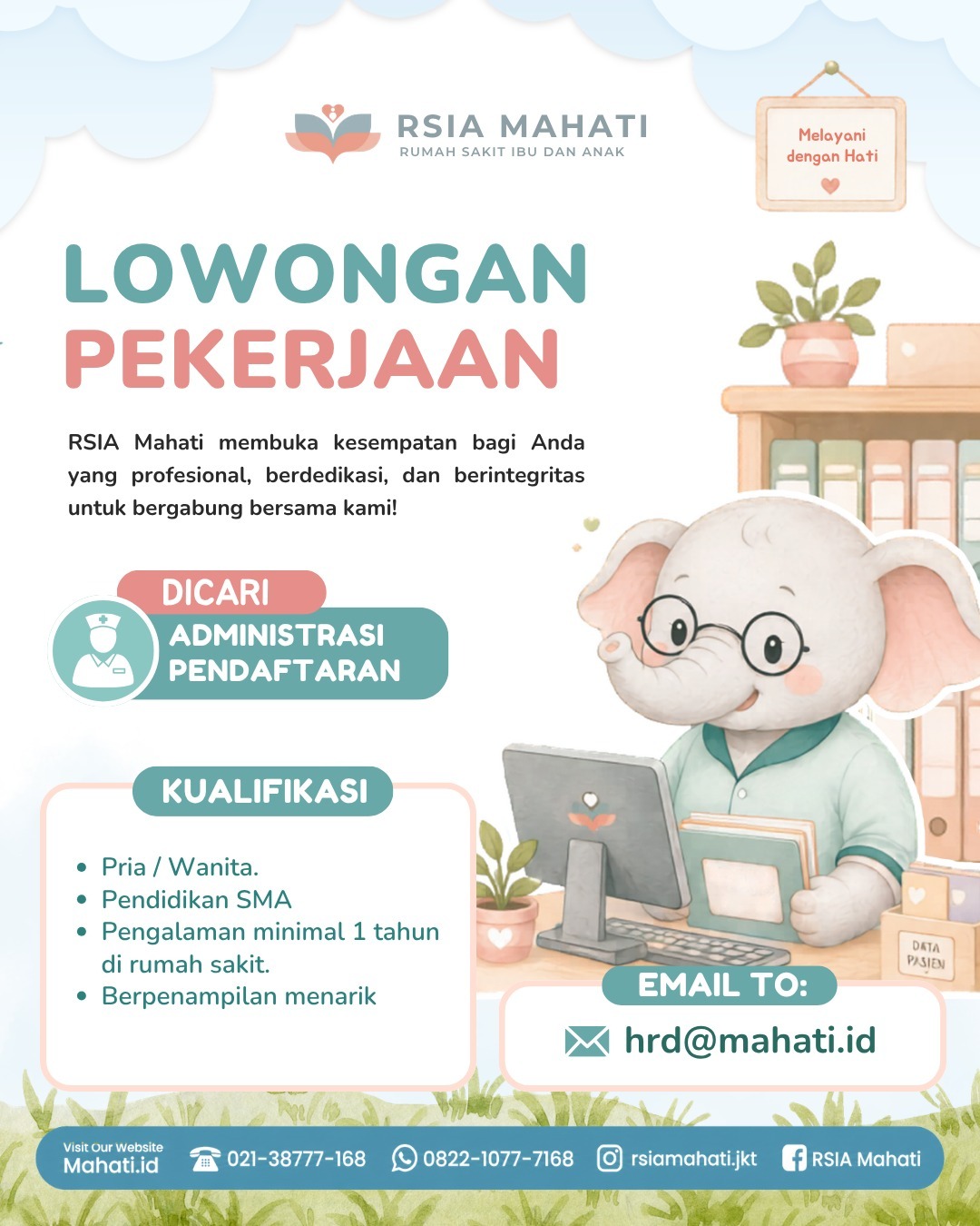 Lowongan RSIA MAHATI